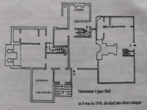 20th Century floor plan